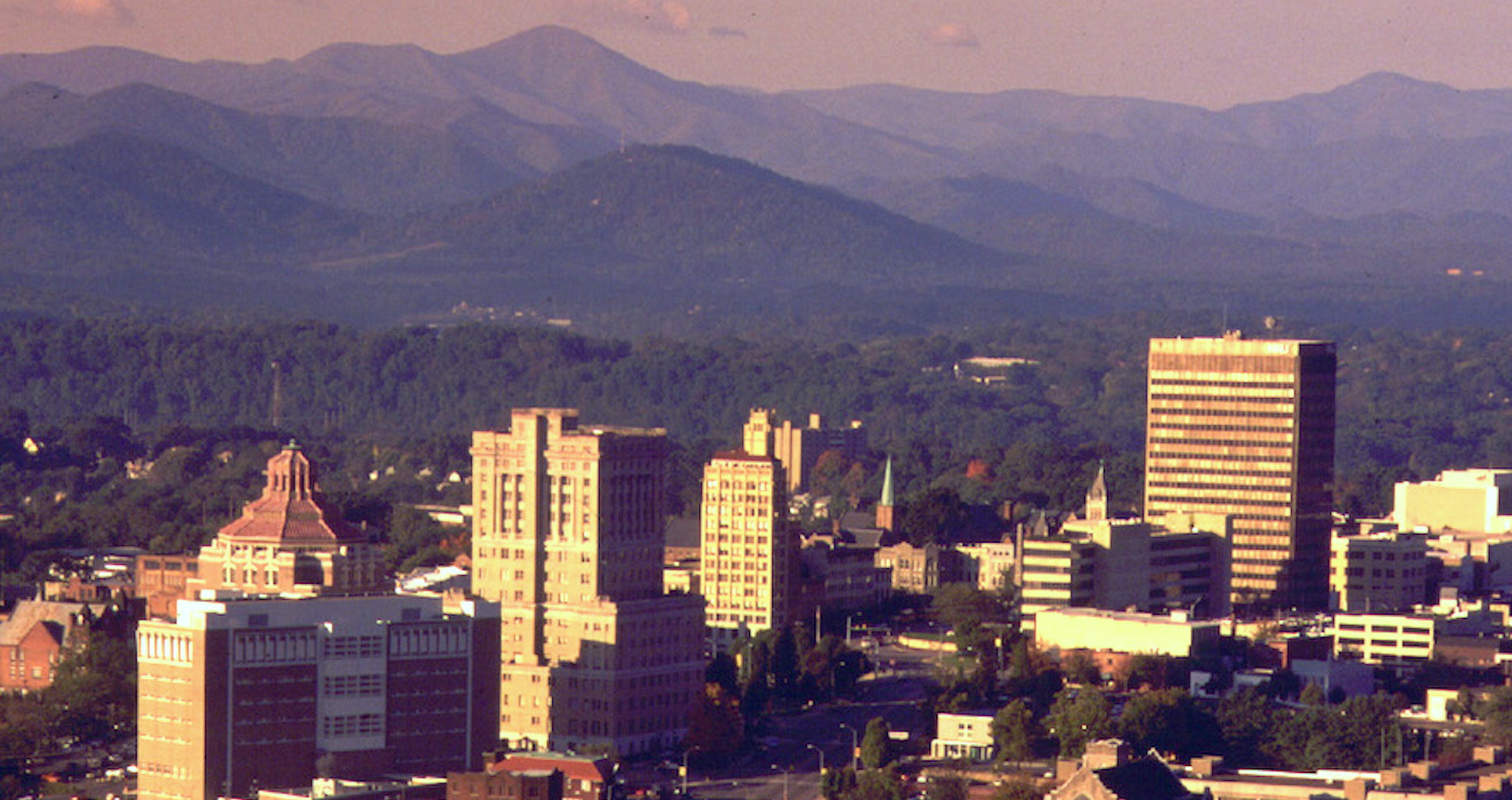 Asheville, NC, the creative hub that's home to Ray Access founders.
